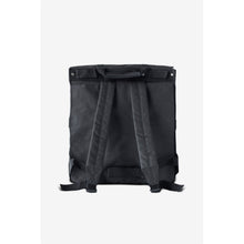 Load image into Gallery viewer, Bailey Co Richmond Convertible Pannier Backpack in Black open