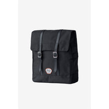 Load image into Gallery viewer, Bailey Co Richmond Convertible Pannier Backpack in Black side