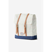Load image into Gallery viewer, Richmond | Convertible Pannier Backpack (Ivory/Navy)